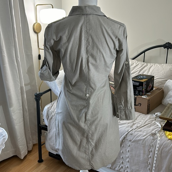 Theory Tunic Duster size 4 Gray - Picture 6 of 7